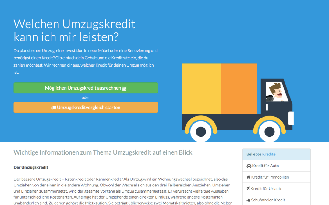 Kreditfinanzierung für deine wohnlichen Zukunftspläne